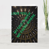 GEFELICITEERDE VADERDAG FEESTDAGEN KAART (Voorkant)