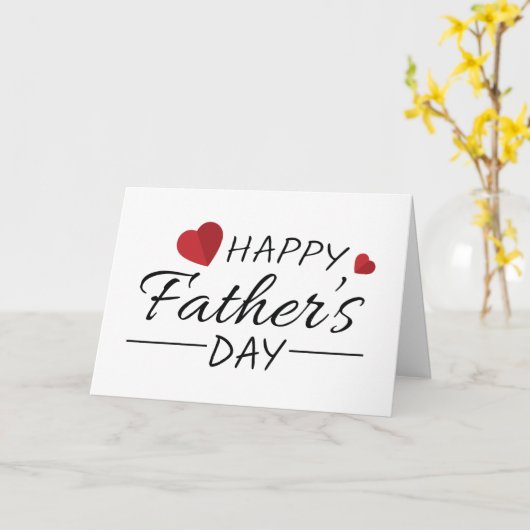 Gefeliciteerde Vaderdag wenskaart Kaart (Gele Bloem)