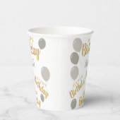 Gefeliciteerde verjaardag April verjaardagen Papie Papieren Bekers (Rechts)