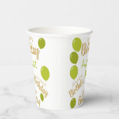 Gefeliciteerde verjaardag Augustarendagen Papierko Papieren Bekers (Rechts)