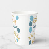 Gefeliciteerde verjaardag December verjaardagen Papieren Bekers (Rechts)