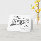 GefeliciteerdNewHome-Kaart Kaart (Gele Bloem)