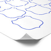 Gefensioneerde politiefunctionaris gefeliciteerd poster (Hoek)