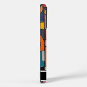 Gefextureerde Impasto Aardse Geometrische Smartpho Case-Mate iPhone Case (Achterkant / Rechts)