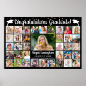 Gefiatteerd Afstuderen 37 Aangepaste kleuren voor  Poster (Voorkant)