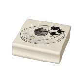 Gefilte Fish Jewish Feestdagen Shabbat Passover Fo Rubberstempel (Stempel)