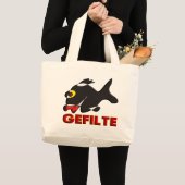 Gefilte Grote Tote Bag (Voorkant (product))