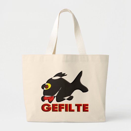 Gefilte Grote Tote Bag (Voorkant)