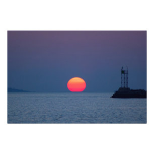 Gefilterd licht foto afdruk