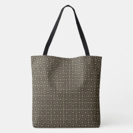 Gefilterde kubussen en kubussen met een Chinees pa Tote Bag
