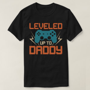 Geflaveerd tot papa - Gamer Dad Vaderschap Gift T-shirt
