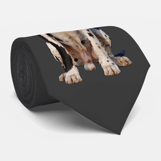 Gefleckte Dogge Stropdas (Opgerold)