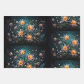 Gefluister in bloei inpakpapier vel (Voorkant 3)