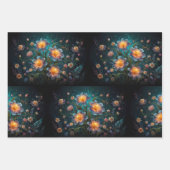 Gefluister in bloei inpakpapier vel (Voorkant)