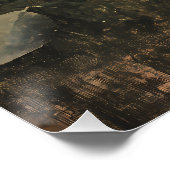 Gefluister in bloei perfect poster (Hoek)