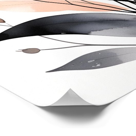 Gefluister in bloei poster (Hoek)