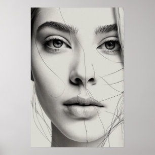 Gefluister in de blik poster