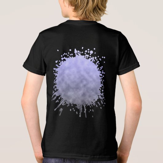 Gefluister in de schemering Tri-Blend shirt (Achterkant)