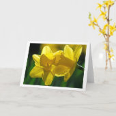 Gefluister Kaart (Gele Bloem)