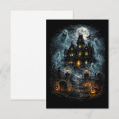 Gefluister van Blackwood Manor Bedankkaart (Voorkant / Achterkant)