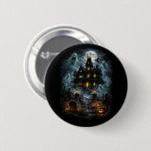 Gefluister van Blackwood Manor Ronde Button 5,7 Cm (Voorkant /achterkant)