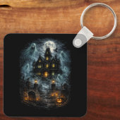 Gefluister van Blackwood Manor Sleutelhanger (Achterkant)