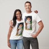 Gefluister van de Liefde, Bouguereau T-shirt (Unisex)