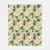 Gefluister van de Palm Fleece Deken (Voorkant)