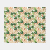 Gefluister van de Palm Fleece Deken (Voorkant (Horizontaal))