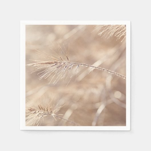 "Gefluister van de schoonheid van Natuur" Servet (Voorkant)