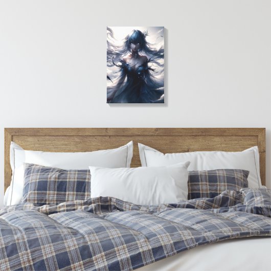 Gefluister van de Stormen Canvas Afdruk (Insitu (Slaapkamer))