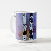 Gefluister van de winterse Bossen Koffiemok (Voorkant links)