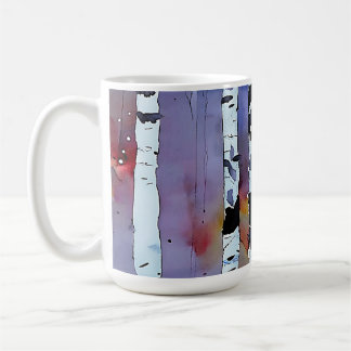 Gefluister van de winterse Bossen Koffiemok