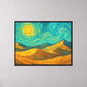 Gefluister van de woestijn canvas afdruk (Voorkant)