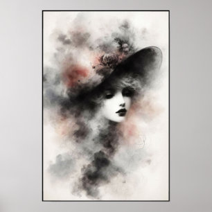 Gefluister van een elegantie poster