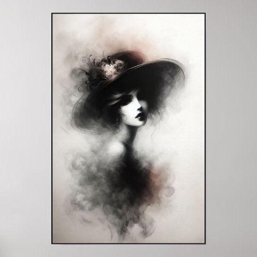 Gefluister van een  elegantie poster (Voorkant)