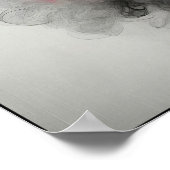 Gefluister van een  elegantie poster (Hoek)