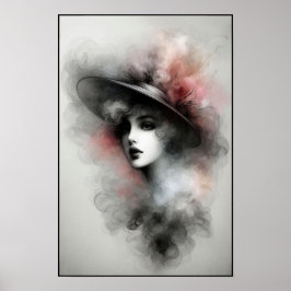 Gefluister van een elegantie poster