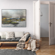 gefluister van een mistige beek