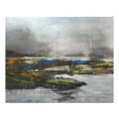 gefluister van een mistige beek foto afdruk (Voorkant)