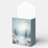 Gefluister van een winterzonnewende bedankdoosjes (Geopend)