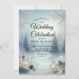 Gefluister van een winterzonnewende kaart