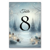 Gefluister van een winterzonnewende kaart (Voorkant)