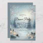 Gefluister van een winterzonnewende kaart (Voorkant / Achterkant)