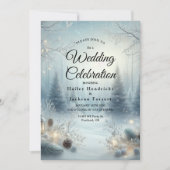 Gefluister van een winterzonnewende kaart (Voorkant)