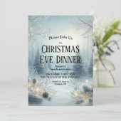 Gefluister van een winterzonnewende kaart (Staand voorkant)