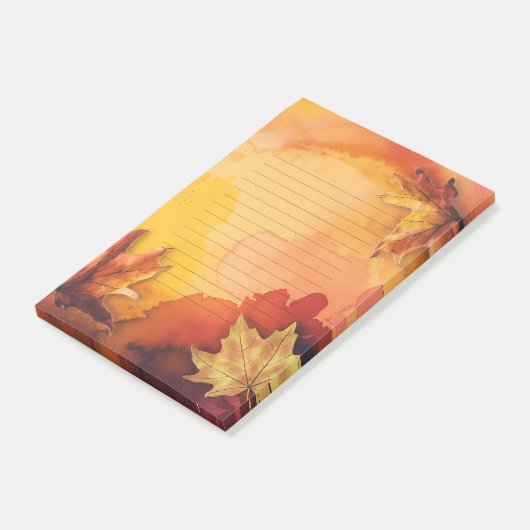 Gefluister van Herfst Post-it® Notes (Schuin)