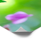 Gefluister van het ochtendlicht poster (Hoek)