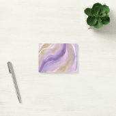 Gefluister van lavendel post-it® notes (Kantoor)