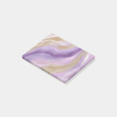 Gefluister van lavendel post-it® notes (Schuin)